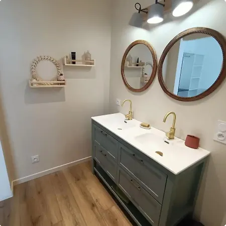 ホームステイ Cosy Avec Salle De Bain Privative ルマン