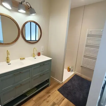 ホームステイ Cosy Avec Salle De Bain Privative ルマン